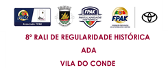 Destaque - 8º RALI DE REGULARIDADE HISTÓRICA  ADA 